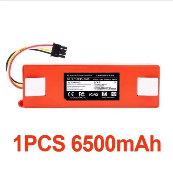 샤오미 배터리 14.4v 6.500mah 로보락 로봇 진공 청소기(KC인증/국내배송)  교체 배터리 호환
