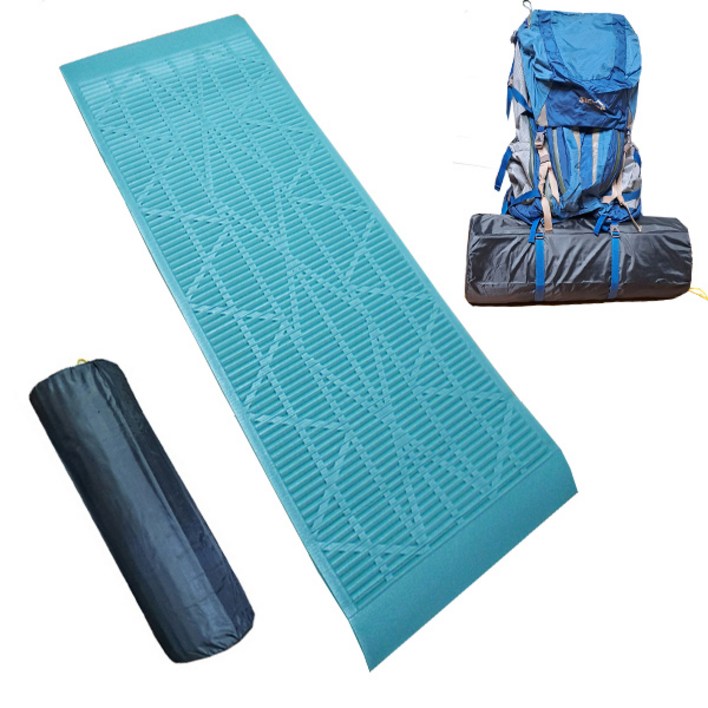 이드나인 캠핑백패킹 방수 냉기차단 롤매트 깔판+보관백 국산