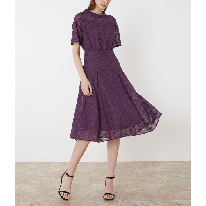 올리비아로렌 자수 플레어 원피스 VOROA3M5201