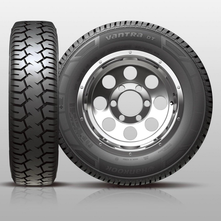 한국타이어155 13 10PR 포터2 봉고3 1톤 화물차 뒤타이어 광폭사이즈 밴트라DT DU05 15513 10PR