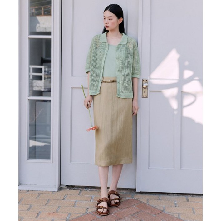 더엣지 THEATG 리오셀 혼방 스커트