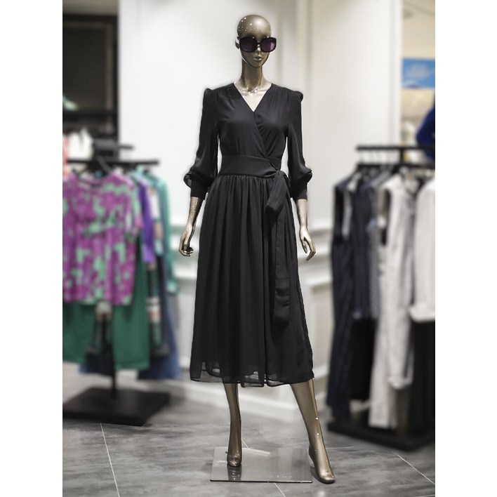 AK플라자 알렉시스엔 제시뉴욕 쉬폰 랩원피스 BD85NROP5040