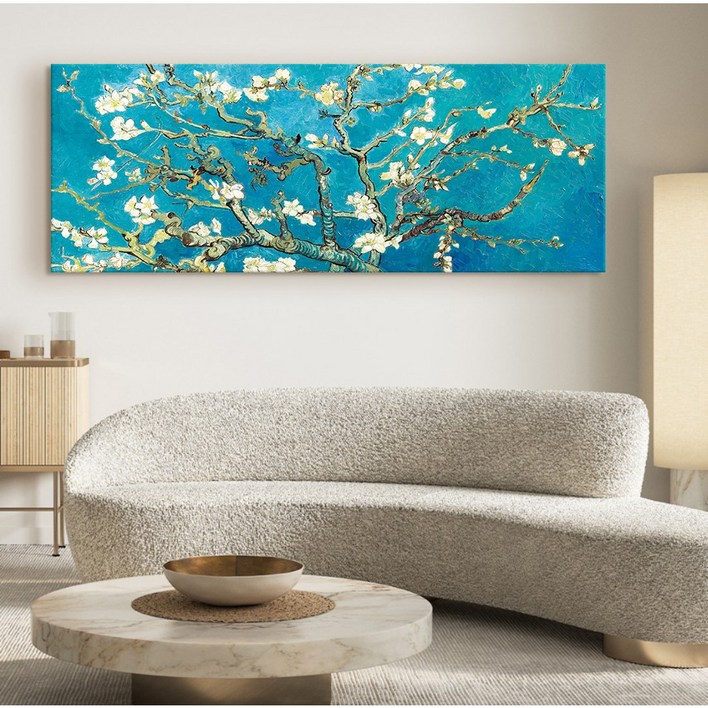 [인메이블] 인테리어 세계 명화 그림 액자 71종 1~18번 대형 와이드 캔버스 거실 침실 카페 고흐 모네 클림트 시슬레 풍경 추상화