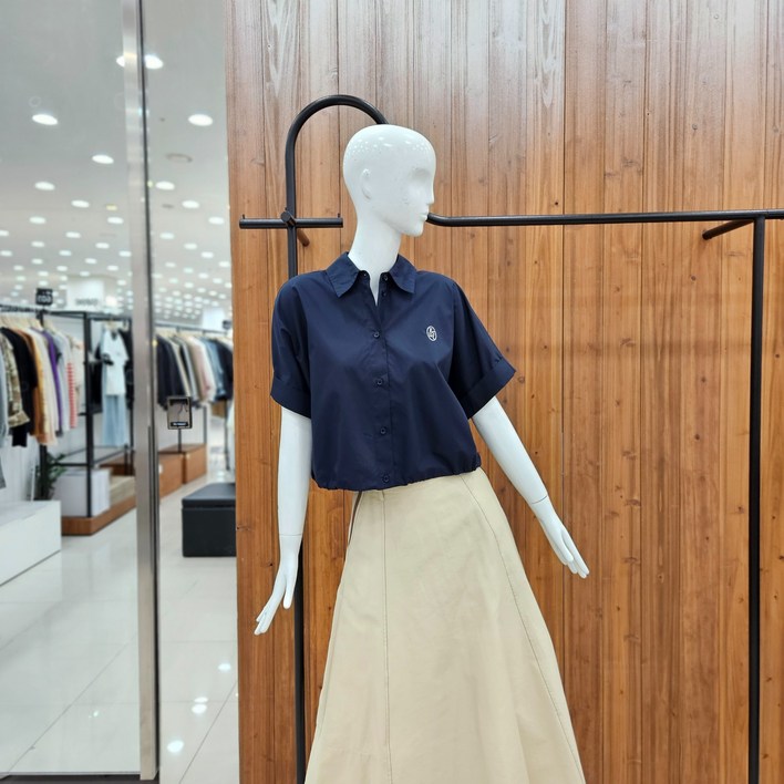 지컷 지컷 로고 스트링 블라우스 7225260603_DJ