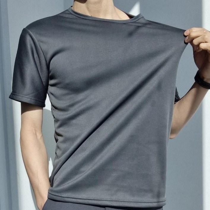 111 포고티 포버 기모 반팔티