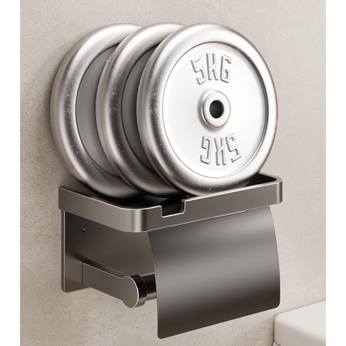 ErrifY 무타공 접착식 선반형 휴지걸이