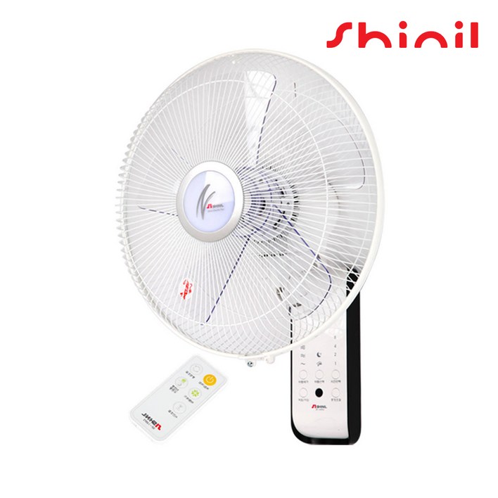 신일 리모컨형 벽걸이 선풍기 가정용 업소용 벽걸이용 14인치