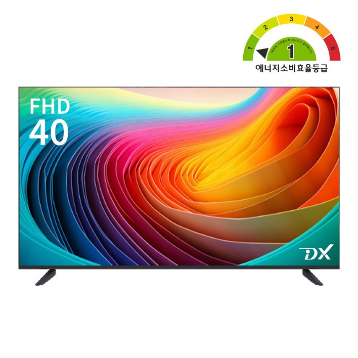 디엑스 1등급 101cm 선명한 Full HD LED TV 모니터 D400XFHD, 100cm(40인치), D400XFHD, 벽걸이형, 방문설치