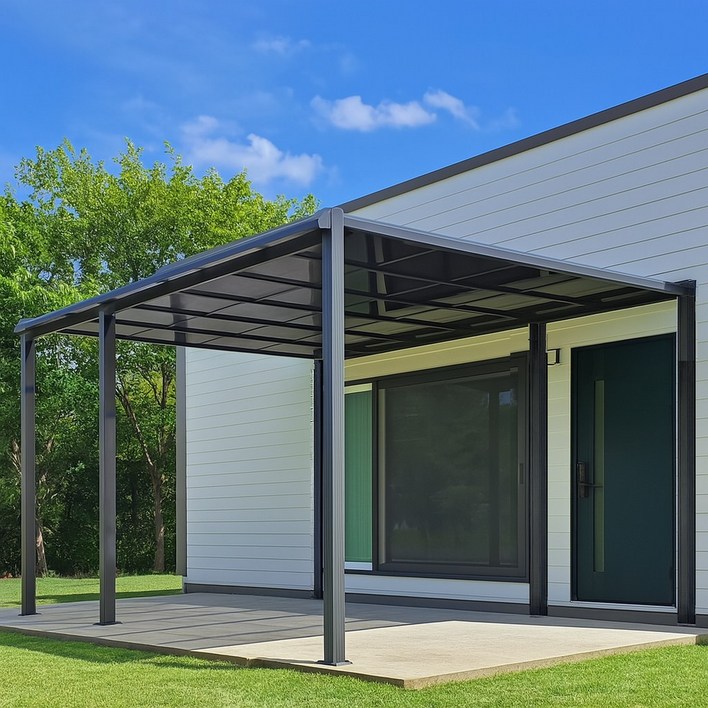 국내발송 리자드 독립형 렉산  알루미늄 파고라 스카이 어닝 PC100