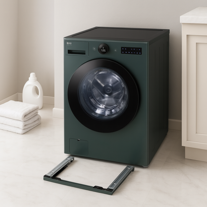 LG전자 FX23GNG-KG 트롬 오브제컬렉션 세탁기+스태킹키트 23kg