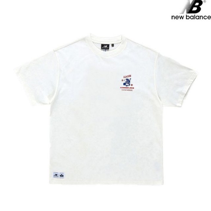 뉴발란스  NBNEB2L213-WH NB X MBW II SWIM 반팔티 남녀공용 반팔티 티셔츠