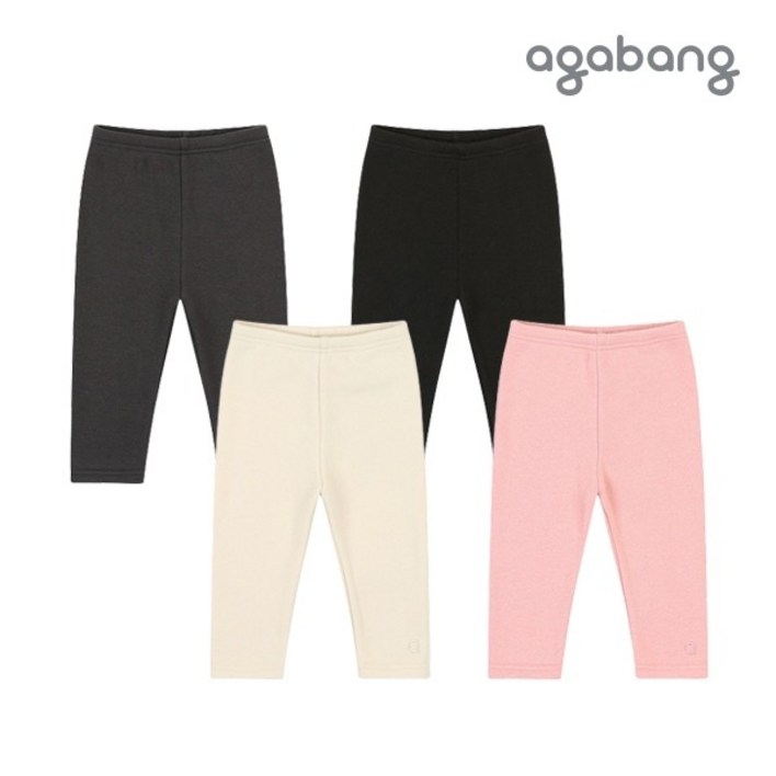 아가방 더센트럴  아가방 위니밍크레깅스CREAM,BLACK,DGREY,PINK01Q752001