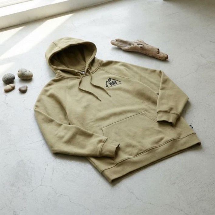 반스 후드티 맨투맨 후드 티셔츠 단체티 커플 MTE 크레스트라인 풀오버 Bay Leaf 1688111