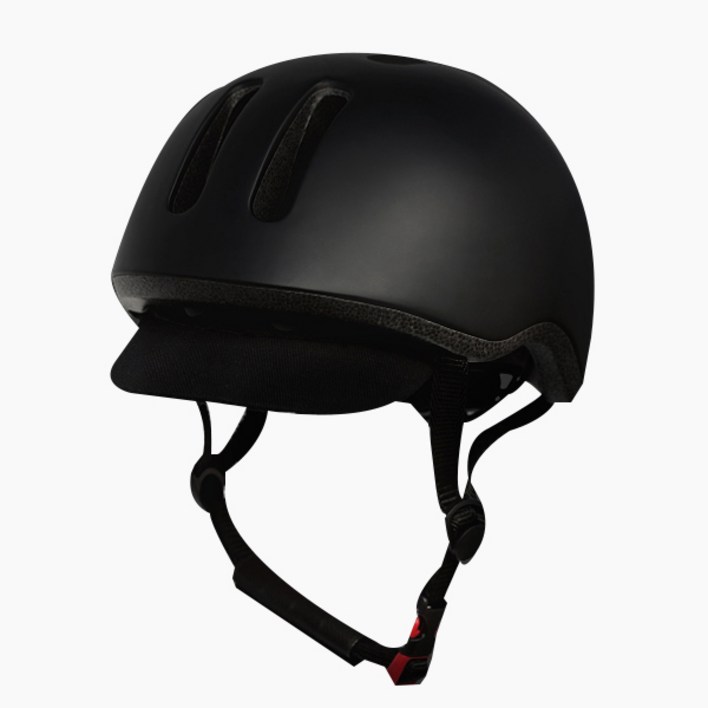 투랩 어반 헬멧 자전거 전동킥보드 인라인 운동 보호 안전장비 경량헬멧, 블랙