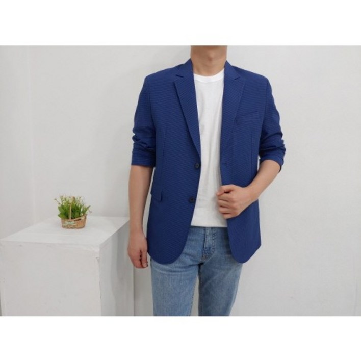 중년 남자 여름 콤비마이 통풍성 우수 촉감엠보좋은 시원한 경량 재킷 5color B.D.VERITY베리티