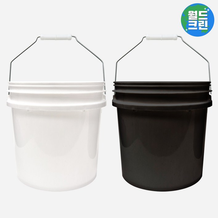 월드크린 다용도 휴대용 버킷 16L 바스켓 바게스 세차 환수 낚시 워시 물통
