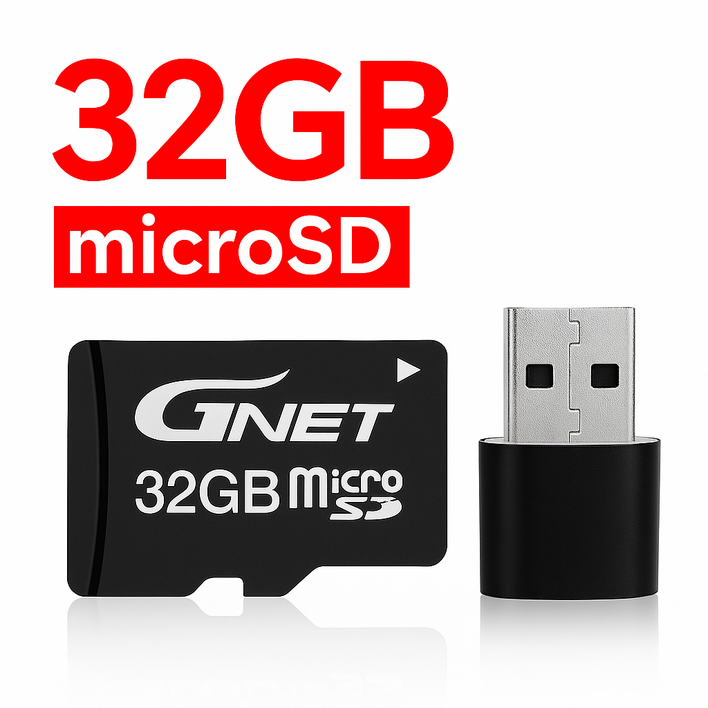 지넷시스템 블랙박스용 32G GNET 정품 SD카드 외장 메모리카드, 32GB, 1개
