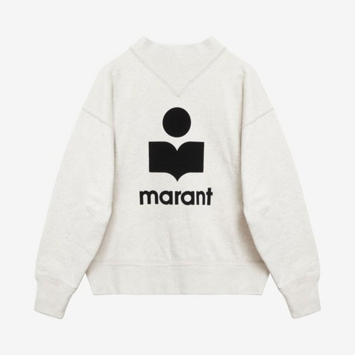 [오늘출발/차차부티크] 23FW ISABEL MARANT  MOBY 맨투맨 에크루 여성용 SW0003FA A1M07E 23EC