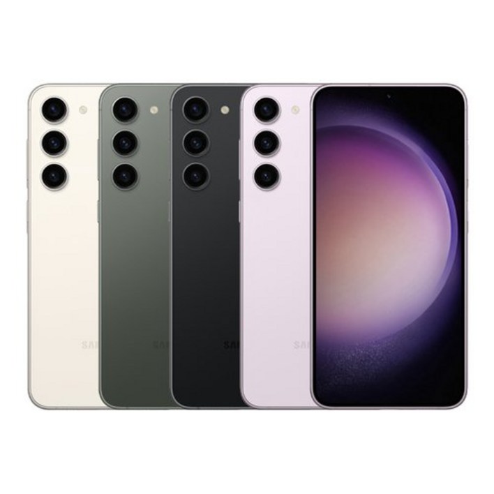 갤럭시 S23 256GB SMS916 공기계 등급 선택 가능전시몰닷컴, 크림, 256GB