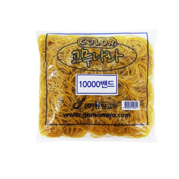 고무나라 10000 고무밴드 70 x 1.3 mm