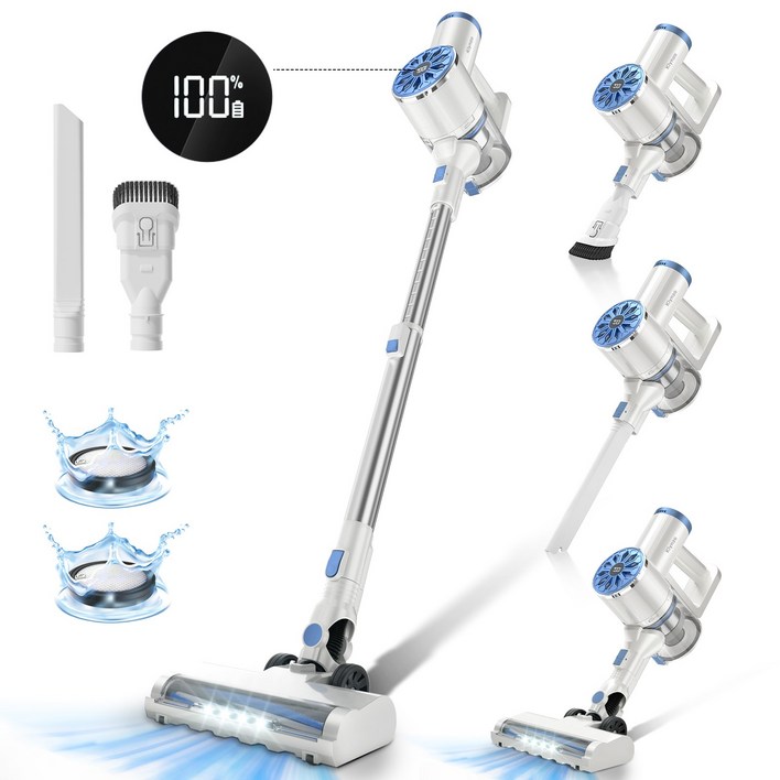 크린조 무선 청소기 초강력 흡입력  셀프 스탠딩  다양한 구성품 WC01