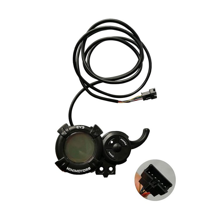 듀얼트론 썬더듀얼트론 3스피드웨이 5카보 맨티스 프로 아이 스로틀용 미니모터 LCD 디스플레이 액세서리