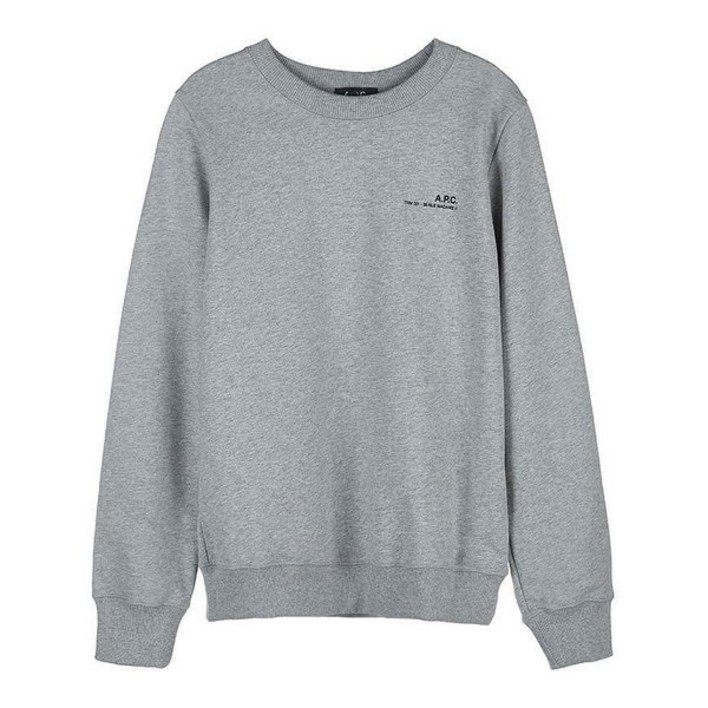 백화점 매장정품 아페쎄 맨투맨 APC 로고 여성 COEAS F27663024 PLB 간절기 데일리 편한 커플룩