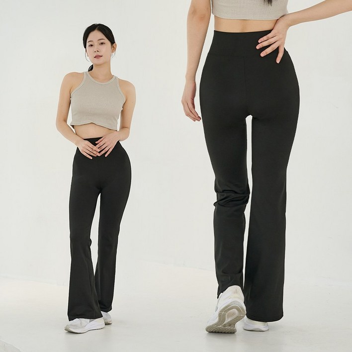 유어오브제 여성 부츠컷 레깅스 스포츠 운동 요가 요가복 필라테스 운동복 런닝 헬스 하의