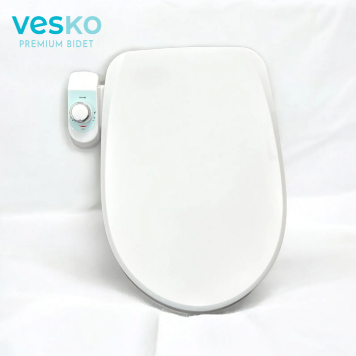 프리미엄 베스코 전기가 필요없는 수동식 비데 HB-5023W (온수X/금속코팅노즐), HB-5023W, 고객직접설치
