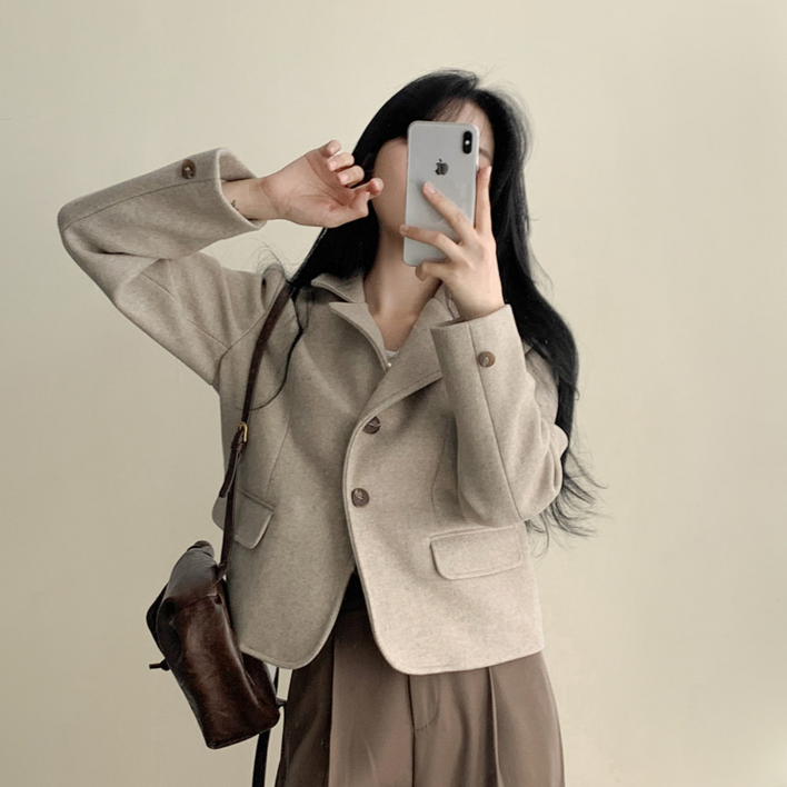 슬로우베리 클래식 보스턴 숏 자켓 슬로우베리 클래식 보스턴 숏 자켓