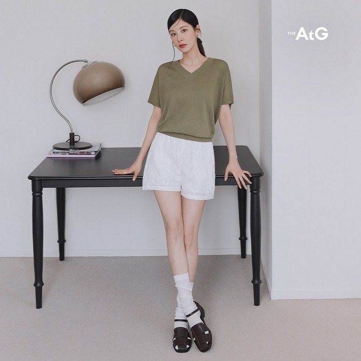 더엣지 25S/S 프렌치 린넨혼방 돌먼니트 3종