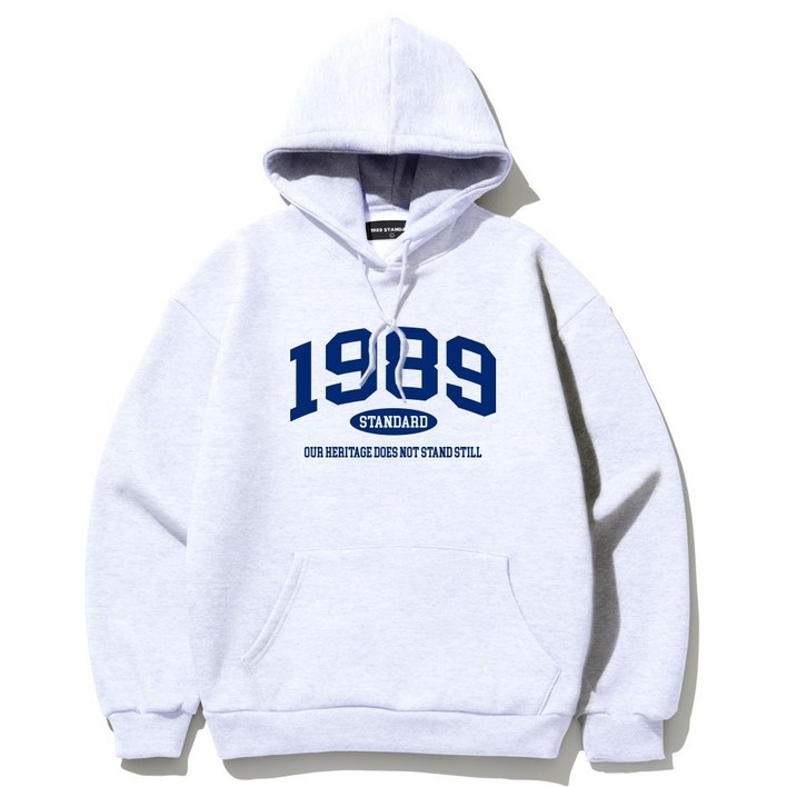 [국내정품]1989스탠다드 후드티 그레이 멜란지화이트 블랙 네이비
