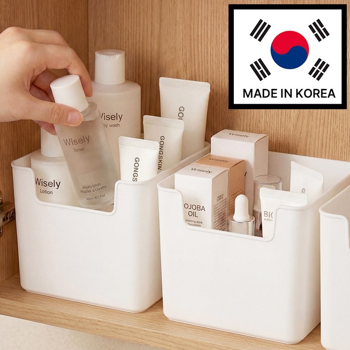 한누네 국내생산 욕실 화장실 정리함