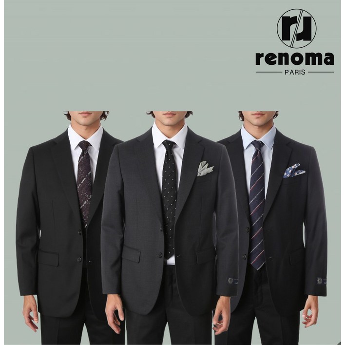 매장정품 renoma SS 봄여름기간이벤트 3종택일 프리미엄 스트레치정장세트 SJ4321ADG 977315