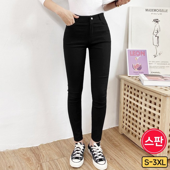 바비팩토리 여성용 롱숏 선택 대박 편안한 쫀쫀 스판 스키니 바지 팬츠 키큰녀키작녀 빅사이즈까지