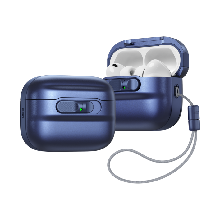 ESR 에어팟 할로락 맥세이프 펄스 마그네틱 케이스, 에어팟 프로 3세대, 블루, 1개