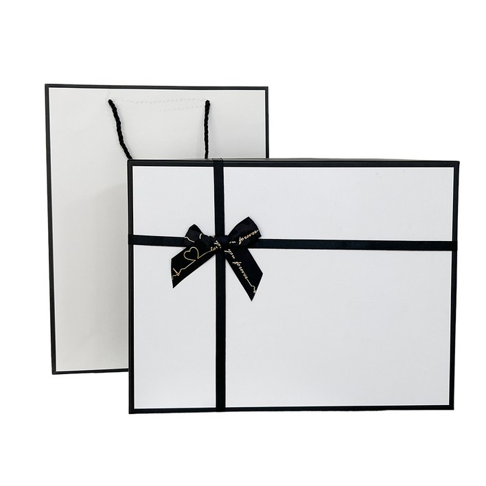 루루홈 리본 선물 포장 박스 + 종이가방 크리스마스상자