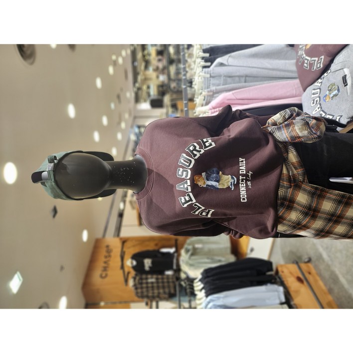 체이스컬트 엑스코점 캐릭터 그래픽 맨투맨 티셔츠 EERU5115B0B