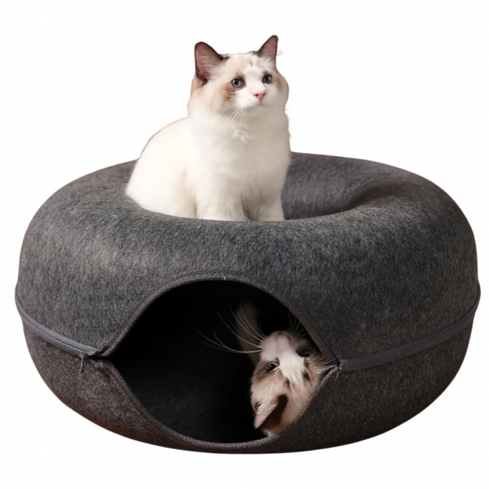 MAAH 고양이 터널 도넛 하우스 초대형 숨숨집