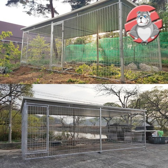 SN월드 new 국산 튼튼이 견사 확장형 3m x 2m 대형견 울타리 개집 개장