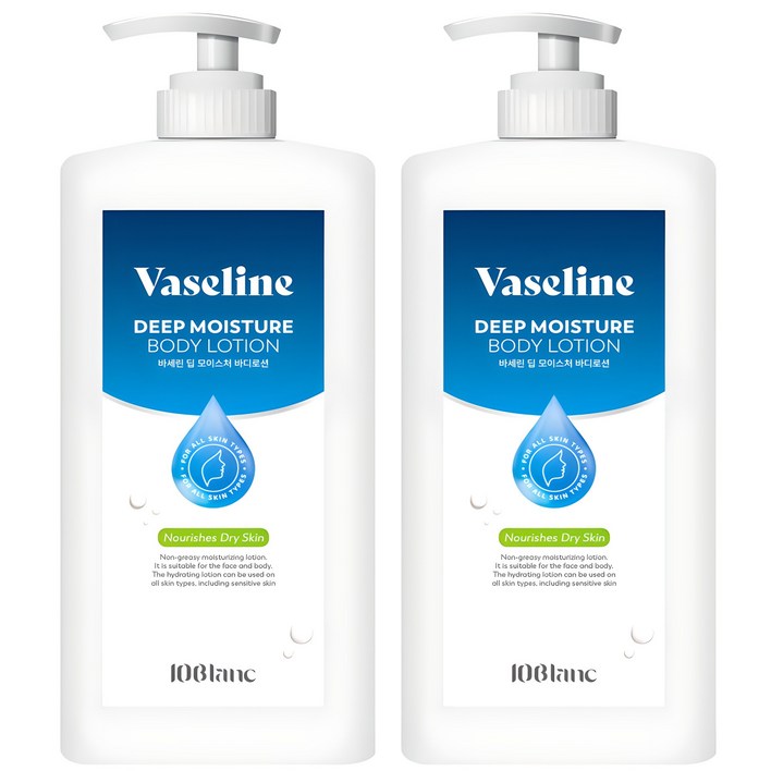 바세린 딥 모이스처 바디로션 11 대용량 고보습 텐블랑