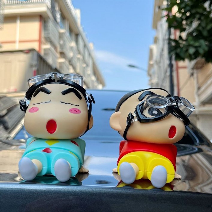 신짱구 차량용 장식품 패키지 루프/트렁크 인테리어 피규어 자동차 액세서리 귀여운 차량꾸미기