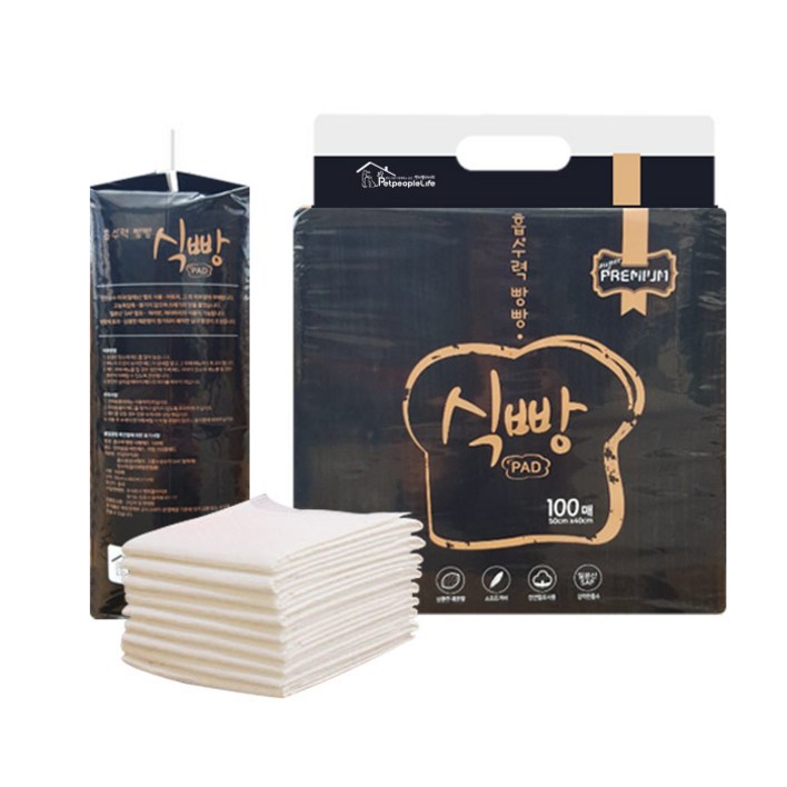 강아지 식빵 패드슈퍼프리미엄 400매, 4개, 100개입