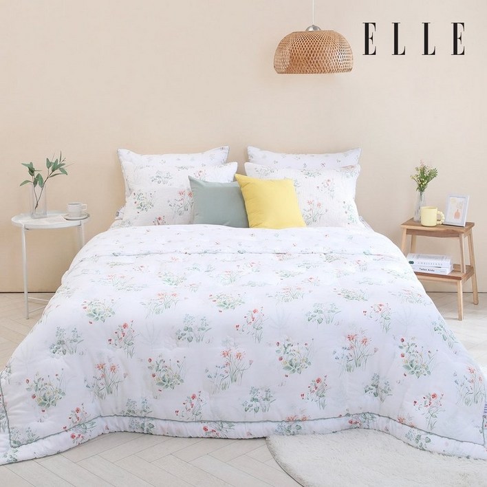 브랜드매장판 엘르 라플로 3M 모달 차렵이불Qs