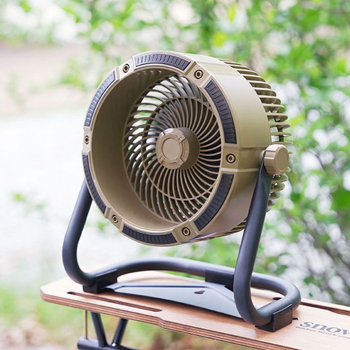 써드라인 10000mAh 대용량 ARMY 서큘레이터 캠핑 무선 휴대용 써큘레이터, Y14TL24005 샌드탄