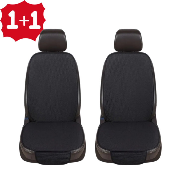 곧음 4D 에어메쉬 통풍시트 자동차 시트 모든차종, 2개, 검정