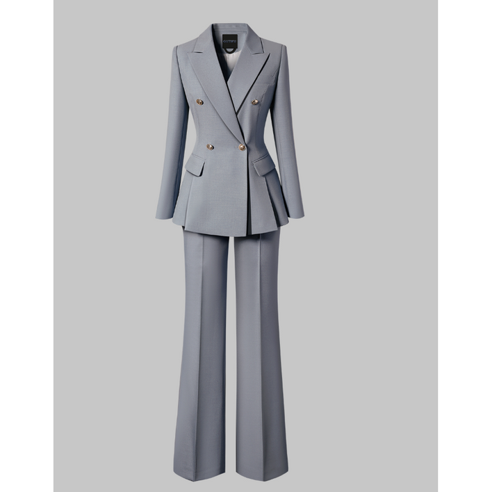 그루밍 grooming 여성 비즈니스 변호사 패션 고급 정장 투피스 세트