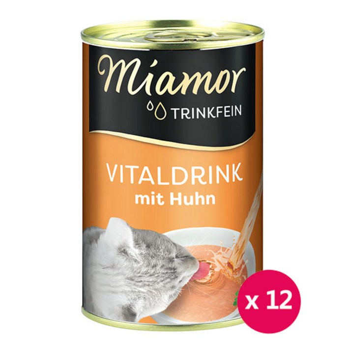 미아모아 바이탈 드링크 치킨 12개 고양이음료, 12개, 단품