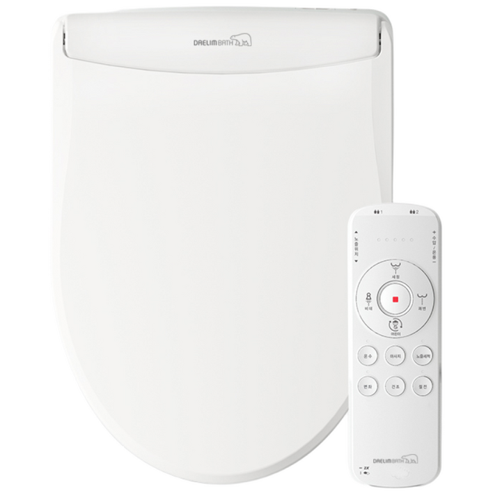 대림바스 최신형 IPX8등급 극초슬림형 순간온수 리모컨비데 2X강력물살 직수형비데 DDSS260ARS, DDSS260ARS, 고객직접설치