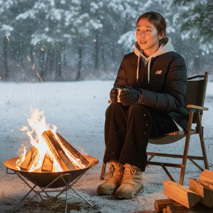 뉴발란스 칼라리스 남녀공용 액티브 경량 다운 자켓 NBNPE41913이너 구스다운 패딩